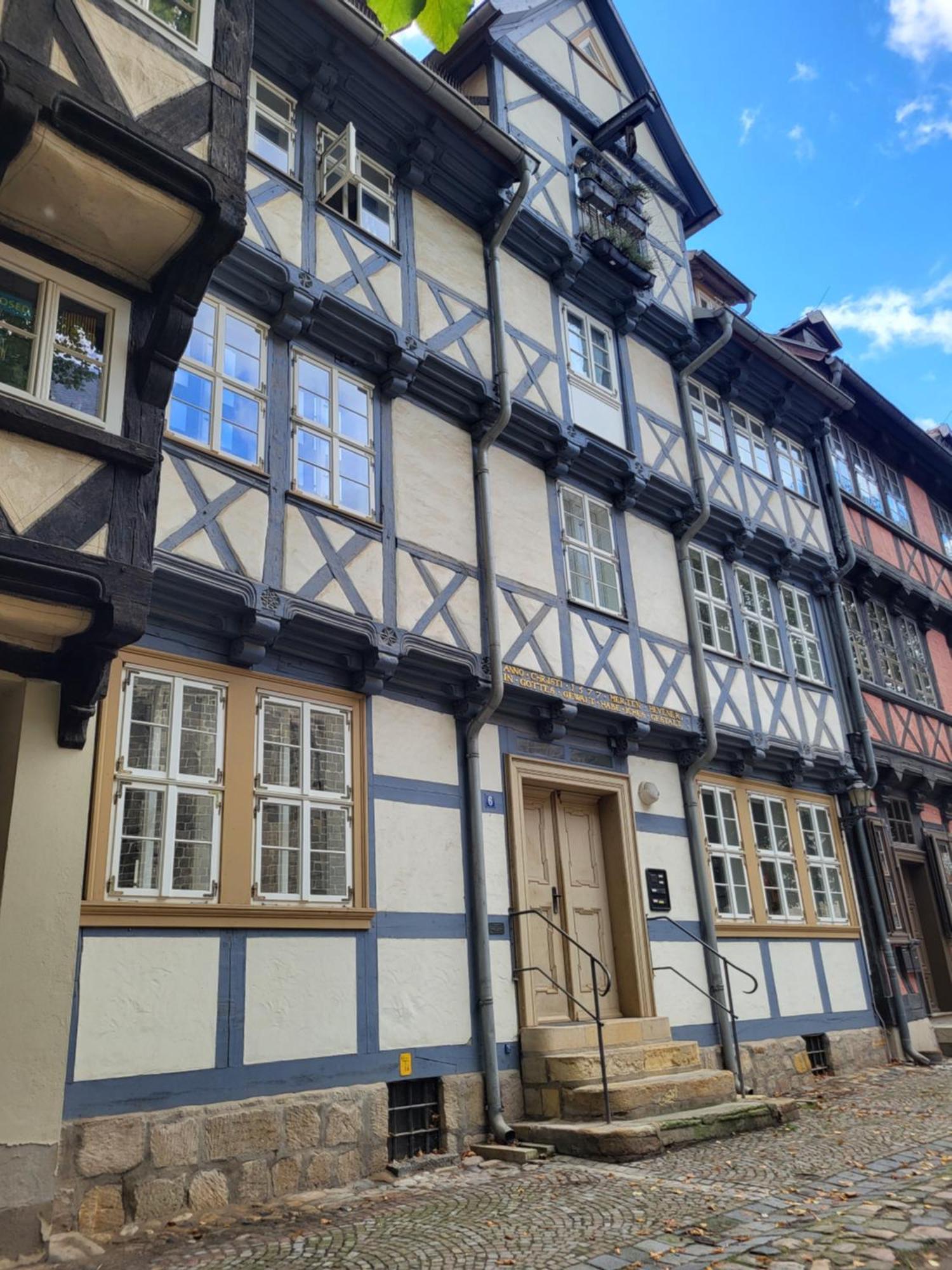 Anno 1577 - Marktkirchhof 6 Quedlinburg Dış mekan fotoğraf